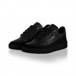 RELAX 03 Black Leather Sneaker Thumbnail