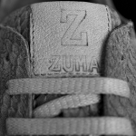 Z6 Gray Cobra Embossed Leather Sneaker Thumbnail