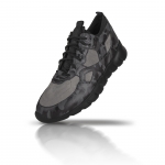 Flex 04 Black Camouflage Embossed Leather Sneaker Thumbnail