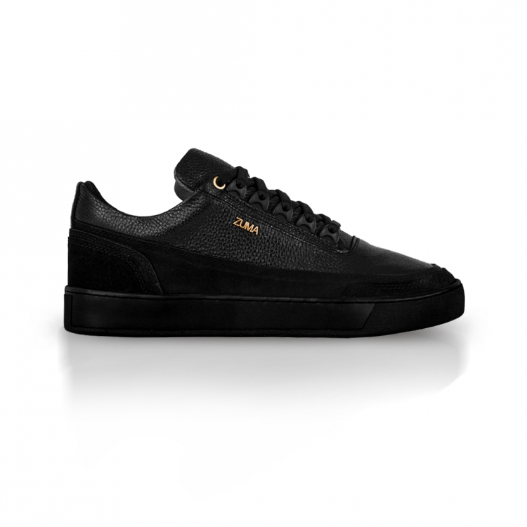 RELAX 03 Black Leather Sneaker